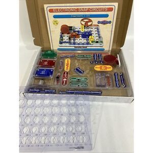 ELENCO Snap Circuits Jr. 100 Experiments Electronics Discovery Kit 95 % Complete